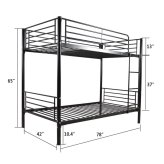 SleekSteel Bunk Bed
