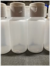 Flip-Top Cylinder Bottles (Lot of 100)