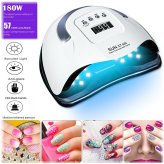 SUN X7 Pro Nail Curing Lamp - 180W LED/UV Light for Salon-Quality Manicures