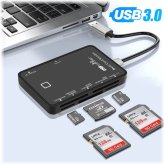 Multi-Format Memory Card Reader and Adapter