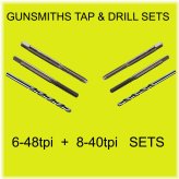 Precision Gunsmithing Tap and Drill Set