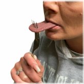 Stretchy Tongue Gag Trick