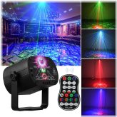 Multi-Pattern RGB Laser Stage Light for Parties and Shows