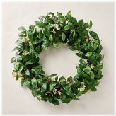 Autumn Harvest Chili Leaf Wreath