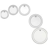 Clear Pinstripe Tom Drumheads Set (5 pieces) by Remo