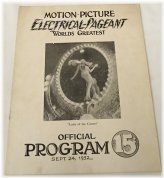 Vintage Cinematic Spectacle Program