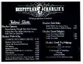 Beefsteak Charlie's Nostalgic Menu Collection