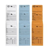 Repair Work Envelopes with Numbered Color-Coding