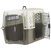 Miller Manufacturing Double Door Travel Kennel Crate
