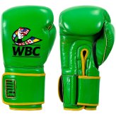 Green and Black Hook and Loop Bag Gloves by WBC