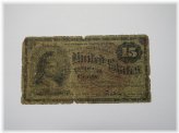 1863 Fifteen Cent Fourth Issue Fractional Currency Banknote