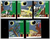 Zambian Eclipse Elephant Stamp Set