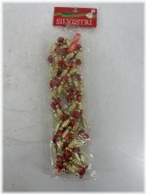 Regal Beaded Christmas Tree Garland