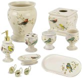 Ivory Gilded Birds Collection