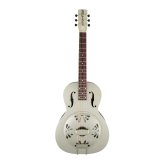 Weathered Pump House Roof 6 String Resonator Guitar