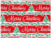 Festive Vintage Christmas Wrapping Paper