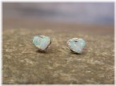 Zuni Opal Heart Earrings - Neha