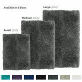 Soft Step Bathroom Rug Set - Plush and Stylish Toilet Cover, Bath Mat and Shower Rug