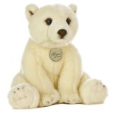 Frosty White Bear Plush Toy