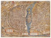 Paris 1550 Historical City Map - Authentic French Plan