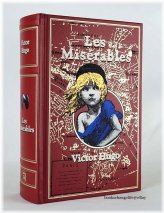 Victor Hugo's Masterpiece: A Deluxe Leather-Bound Edition of LES MISERABLES with Gilded Pages