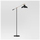 Crosby Schoolhouse Floor Lamp Black