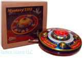 Saturn Saucer Windup Martian Toy
