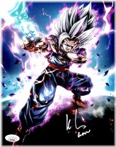 Dragon Ball Super Hero: Autographed Gohan Photo by Kyle Hebert