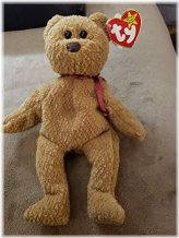 Vintage Plush Curly Bear