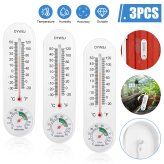 AccuTemp Trio: Indoor/Outdoor Wall Thermometer Set with Humidity Meter