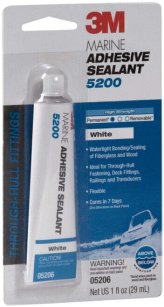 Marine Sealant 5200 - White 1 oz Tube