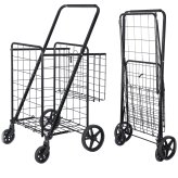 Foldable Dual Basket Cart