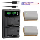 PowerPlus Dual USB Charger for Canon LP-E6 and LP-E6N Cameras