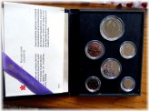 1981 Canadian Mint Coin Collection with Specifications Sheet