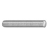 SteelPro 5/8" Fully Threaded Rod - Low Carbon, 1 Ft Length