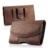 Leather Belt Loop Case for Jitterbug Smart4 and Smart3