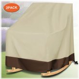 Rocker Chair Weatherproof Cover Set