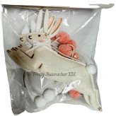 Bunny Pom Pom Farmhouse Garland