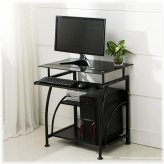 Compact Workstation Desk for Home Office Computers