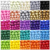 Pearl Coated Czech Glass Beads Collection