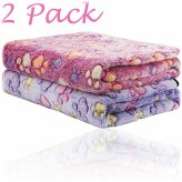 Cozy Paws Pet Blanket Set - Soft and Warm for Small Dogs and Cats