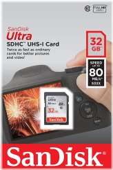 SanDisk Ultra 32GB Flash Memory Card