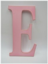 Harper Mini Painted Letter - Light Pink (Letter E)