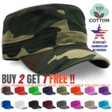 Camouflage Cadet Cap