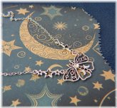 Moonlit Moth Pendant Necklace