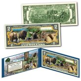 Yellowstone Wildlife Commemorative $2 Bill