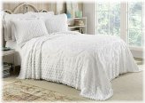 Floral Chenille Tufted Bedspread