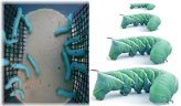 Goliath's Garden: Live Hornworm Habitat for Reptile Feeding