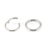 Sleek Clicker Steel Hoop for Nose, Septum, and Daith