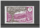 CAMEROUN SCOTT 208 MNH F/VF - 1927 3fr OL BRN & RED VIOLET ISSUE